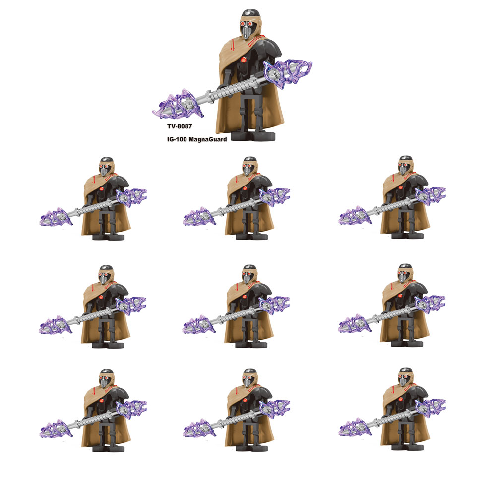 Lego Set Creator - ตัวต่อ 10 ชิ้น/ชุด โคลนทรูเปอร์ แบทเทิลดรอยด์ทรูเปอร์ส ของเล่นแอคชั่นขนาดเล็ก