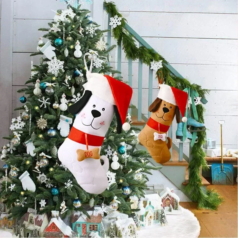 ถุงเท้าตกแต่งต้นถุงซานตาสำหรับ - Christmas Stocking Hanging บทวิจารณ์และราคา
