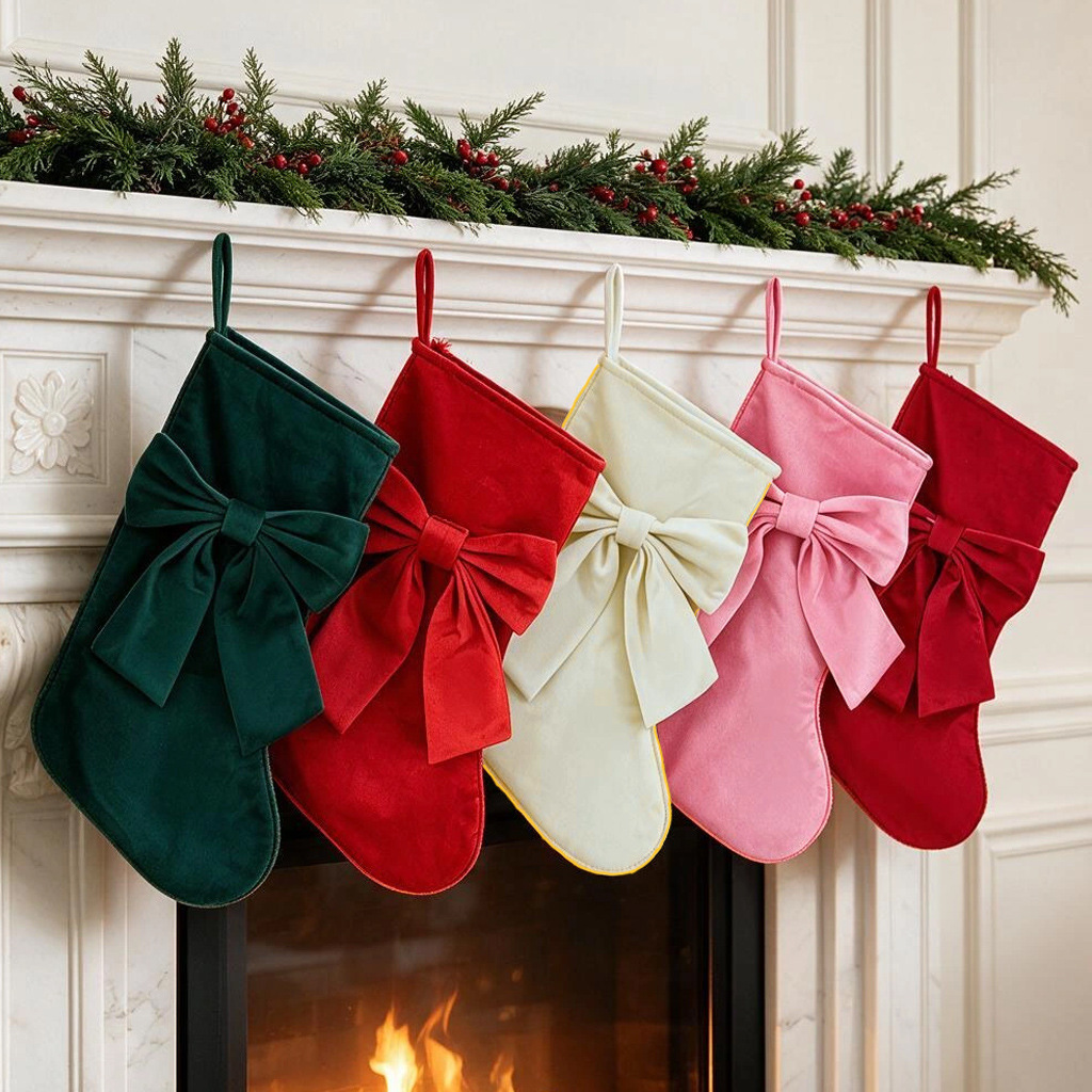 ถุงเท้าคริสต์มาส 1 ชิ้น, ถุงขอ - Christmas Stocking Hanging บทวิจารณ์และราคา