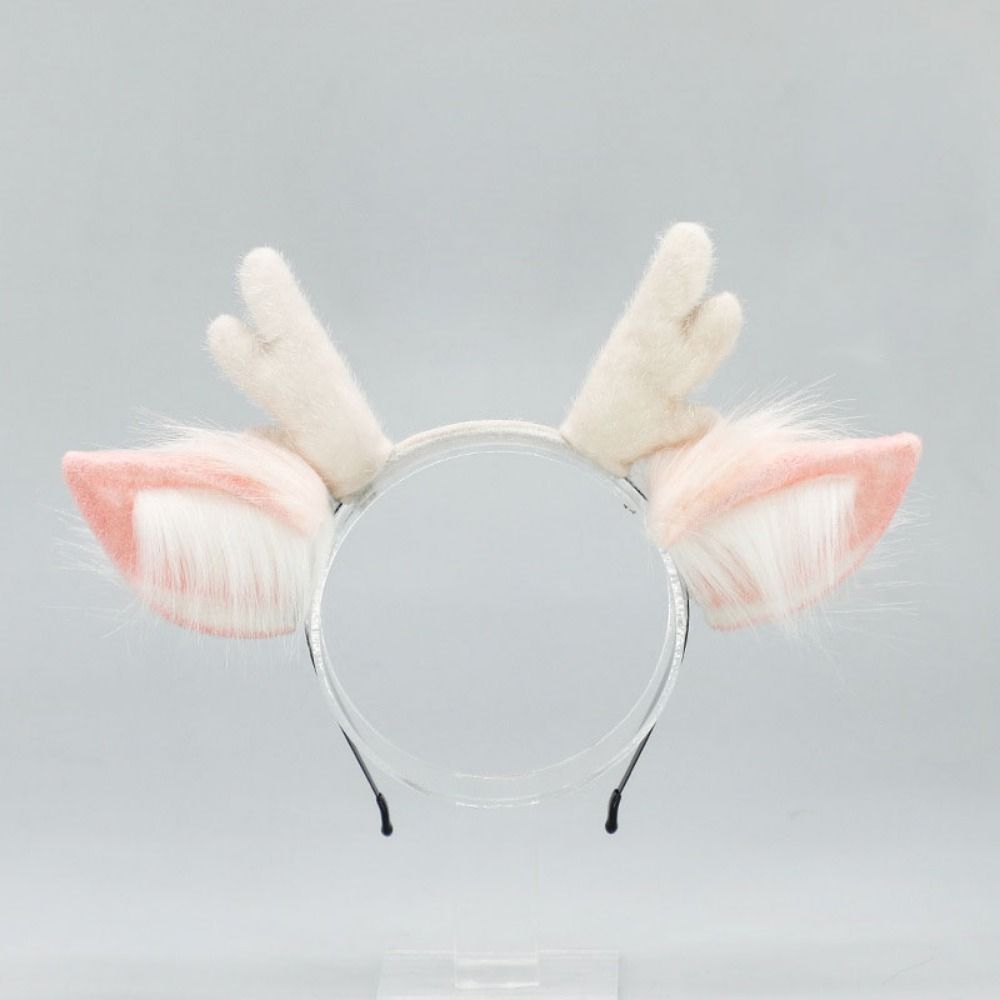 ที่คาดผมเขากวางทำมือ หูกวางจำล - Reindeer Antlers Headband บทวิจารณ์และราคา