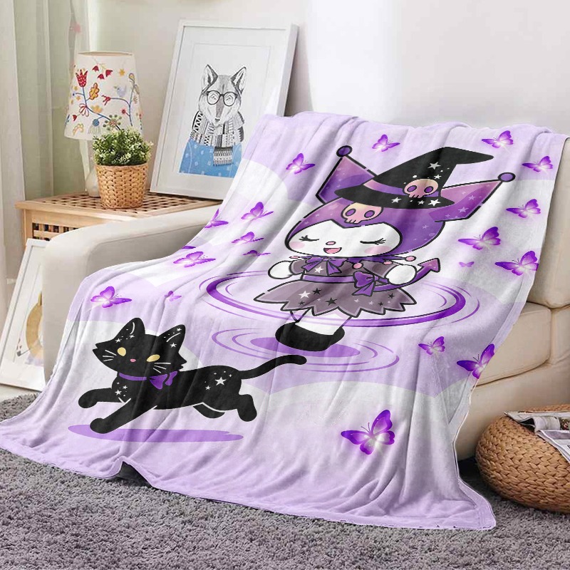 ผ้าห่มซานริโอ ผ้าห่มนุ่มสบายลา - Christmas Throw Blanket บทวิจารณ์และราคา