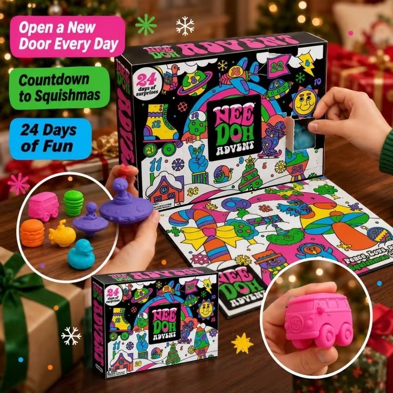 ปฏิทินนีด็อห์ 3D PVC ปี 2026 ต - Advent Calendar Gift บทวิจารณ์และราคา