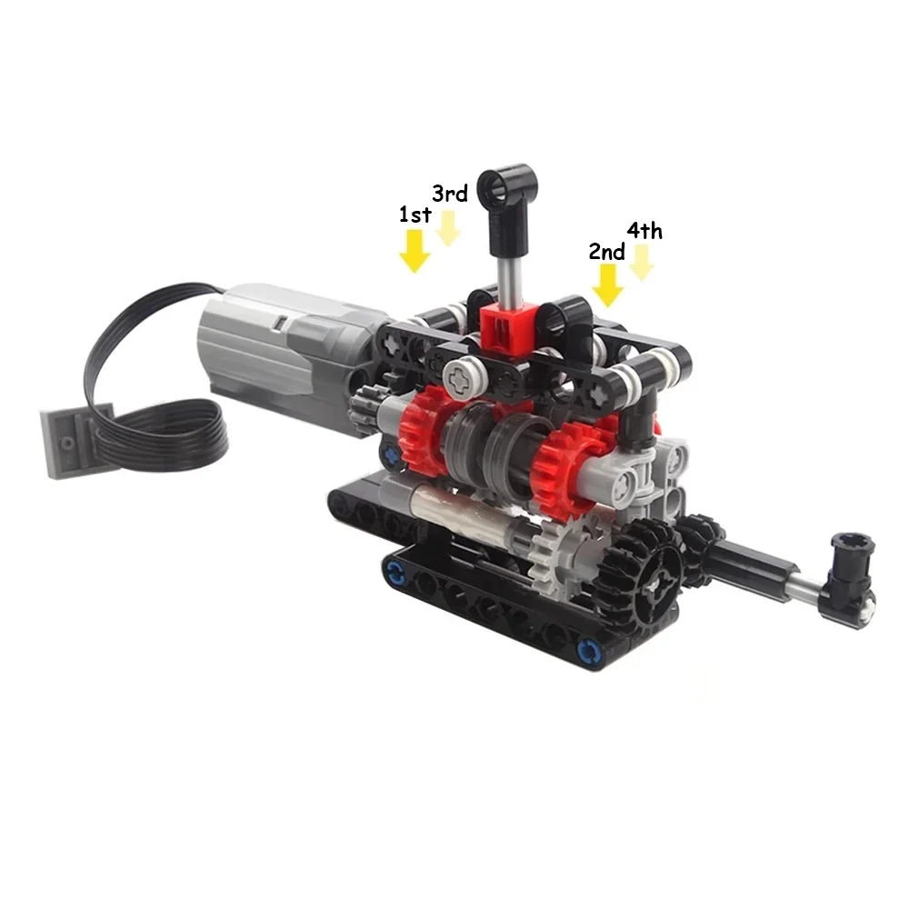 Moc High-Tech ชุดเกียร์ธรรมดา4 - Lego Set Technic บทวิจารณ์และราคา