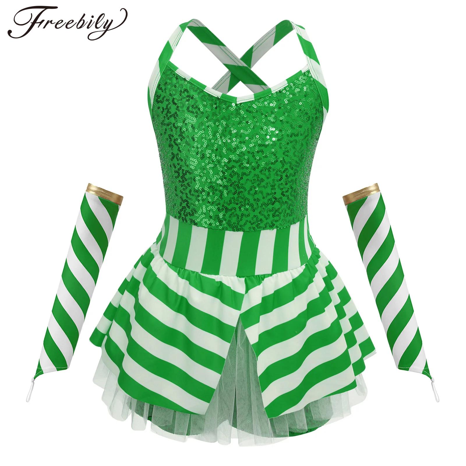 ชุดบอดี้สูทลายลูกกวาดคริสต์มาส - Elf Costume Christmas บทวิจารณ์และราคา