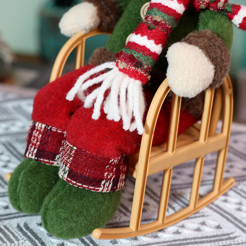 เก้าอี้โยกผ้าลายสก็อตตกแต่งคริ - Christmas Throw Blanket บทวิจารณ์และราคา