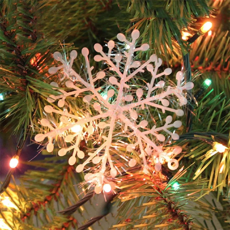 30 ชิ้น เครื่องประดับเกล็ดหิมะ - Christmas Tree Artificial บทวิจารณ์และราคา
