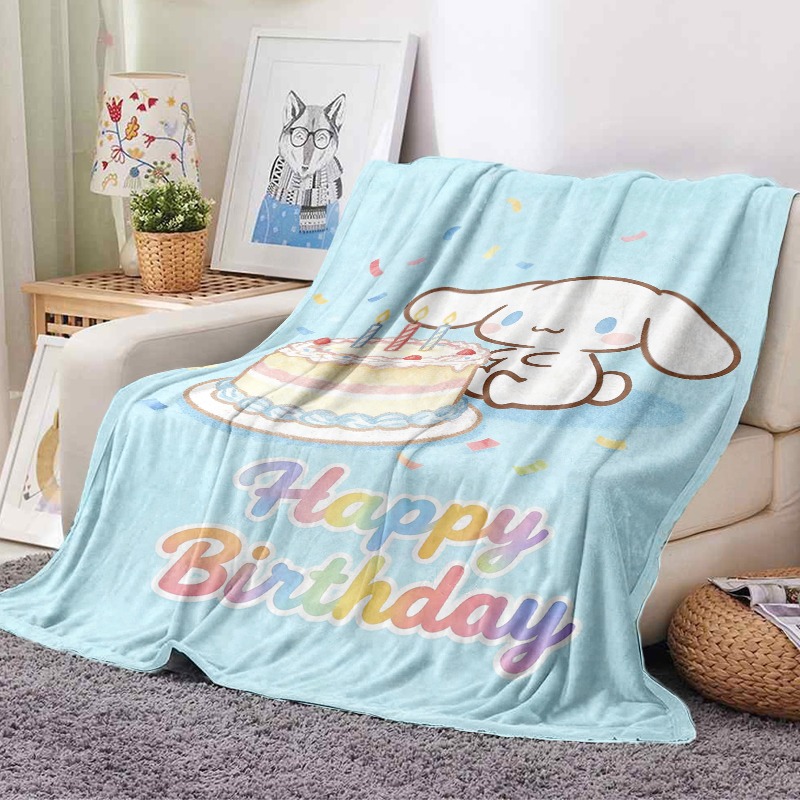 ผ้าห่มซานริโอ ซินนามอโรล ผ้าห่ - Christmas Throw Blanket บทวิจารณ์และราคา