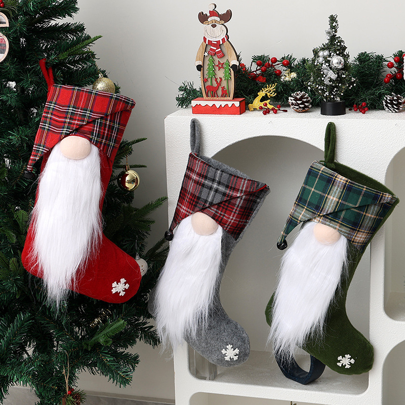 ถุงของขวัญคริสต์มาสสำหรับเด็ก  - Christmas Stocking Hanging บทวิจารณ์และราคา